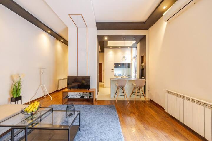 Lux Apartment In City Center 贝尔格莱德 外观 照片