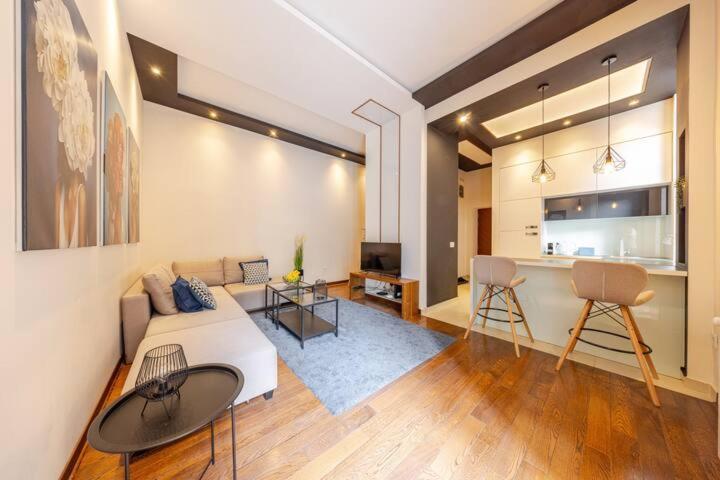 Lux Apartment In City Center 贝尔格莱德 外观 照片